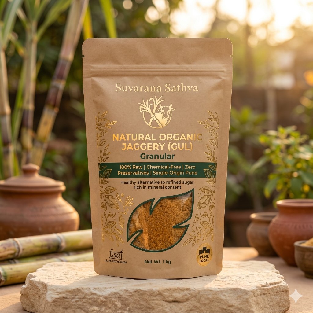 Natural Organic Jaggery (Gul)